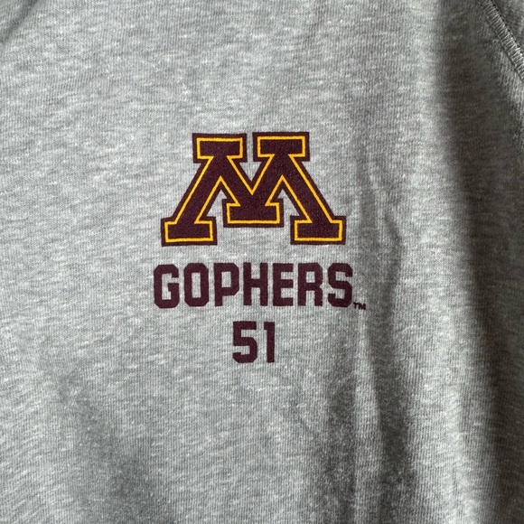 Under Armour Minnesota Gophers Zip Up Sweatshirt - Picture 3 of 4